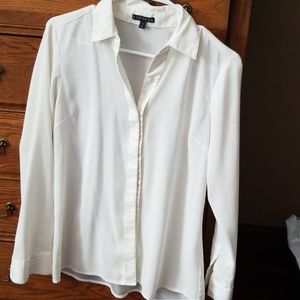Express button down blouse